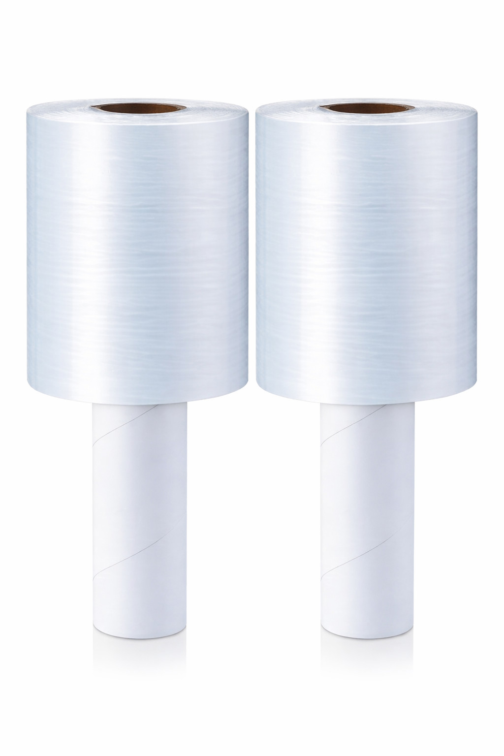 2/8/16 Rolls 5 in. x 1200 ft. Stretch Hand Wrap Clear Cling Plastic Wrap