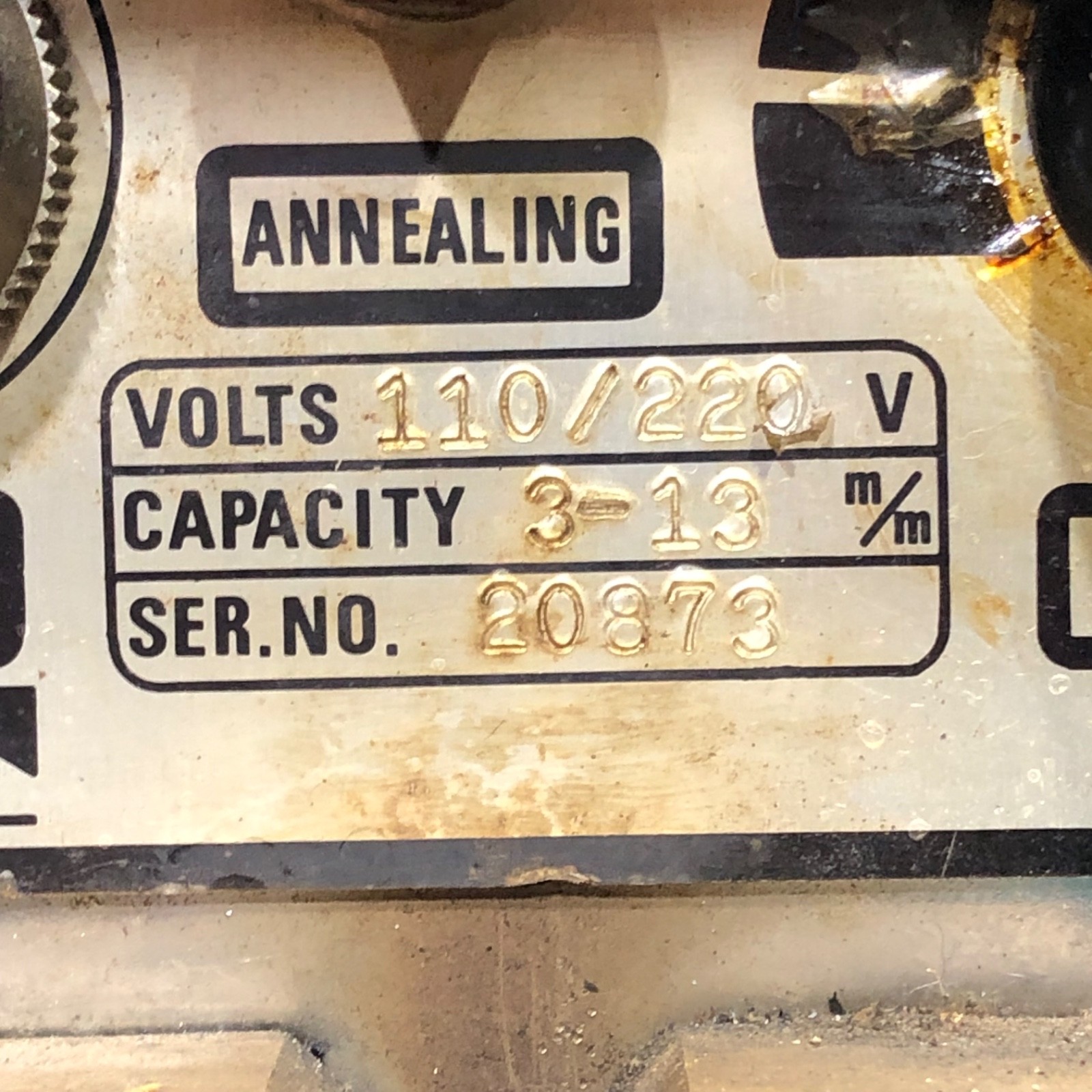 MSC Band Saw Blade Welder 110V & 220V With Grinder 3 – 13mm Capacity