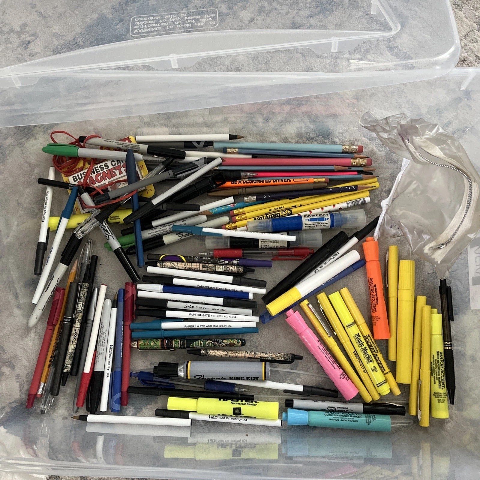Mixed Lot Of Office Supplies – Mostly Vintage