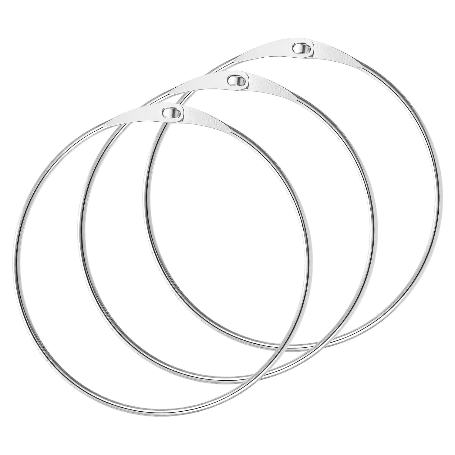 Extra Large Metal Loose Leaf Binder Rings 6 Inch Steel Iron Wrench 3 Pack