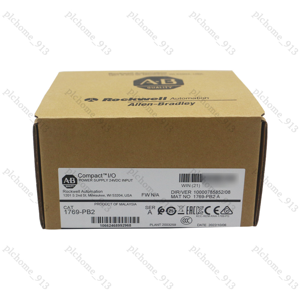 New Sealed 1769-PB2 Allen Bradley CompactLogix Power Supplies 24 VDC Input