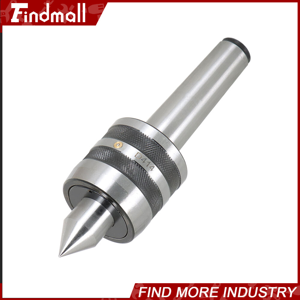 Findmall MT4 Live Center Morse Taper 4MT Triple Bearing Lathe Medium Duty CNC
