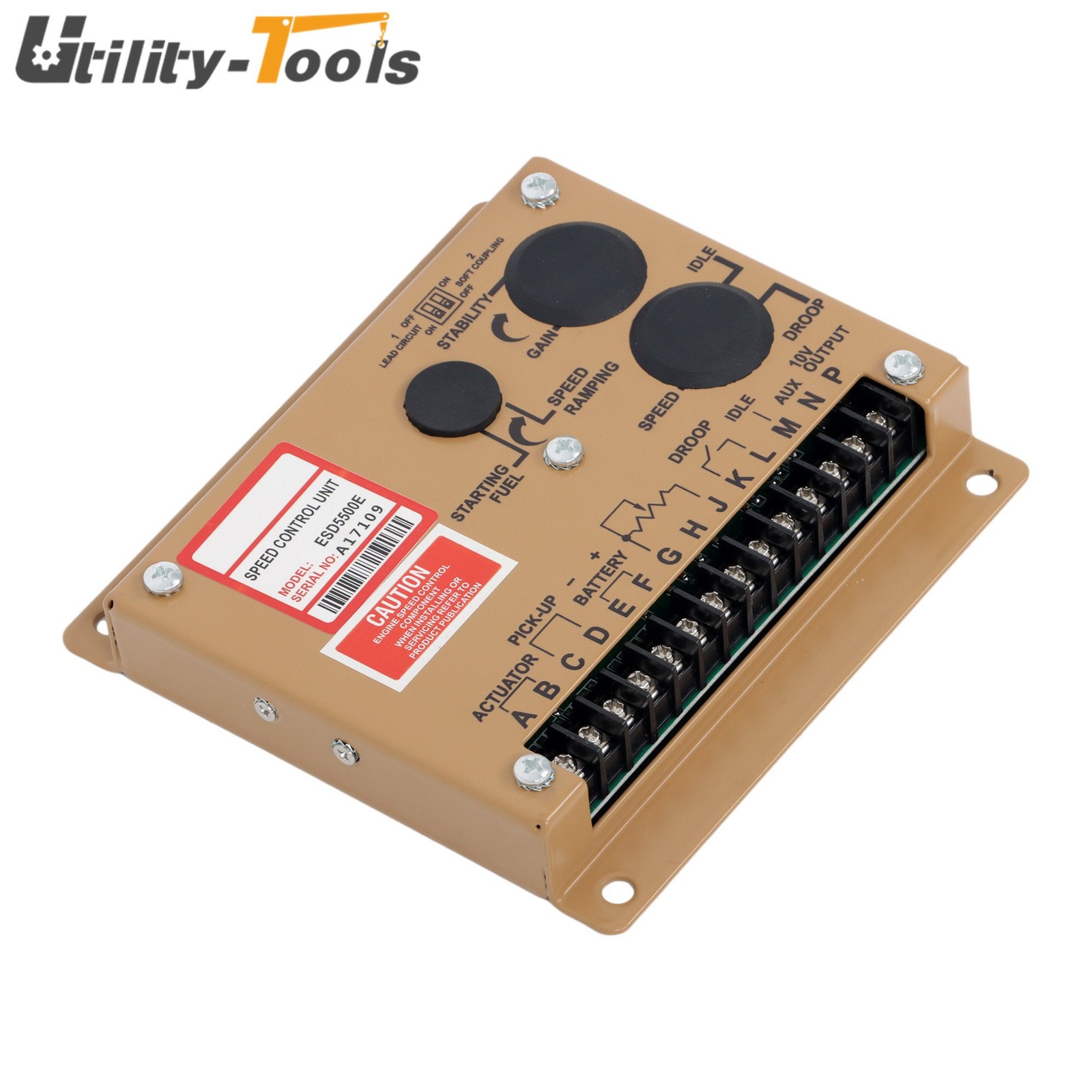 1PC ADC120 12V Generator Governor Actuator Control Unit ESD5500E MSP675 Sensor