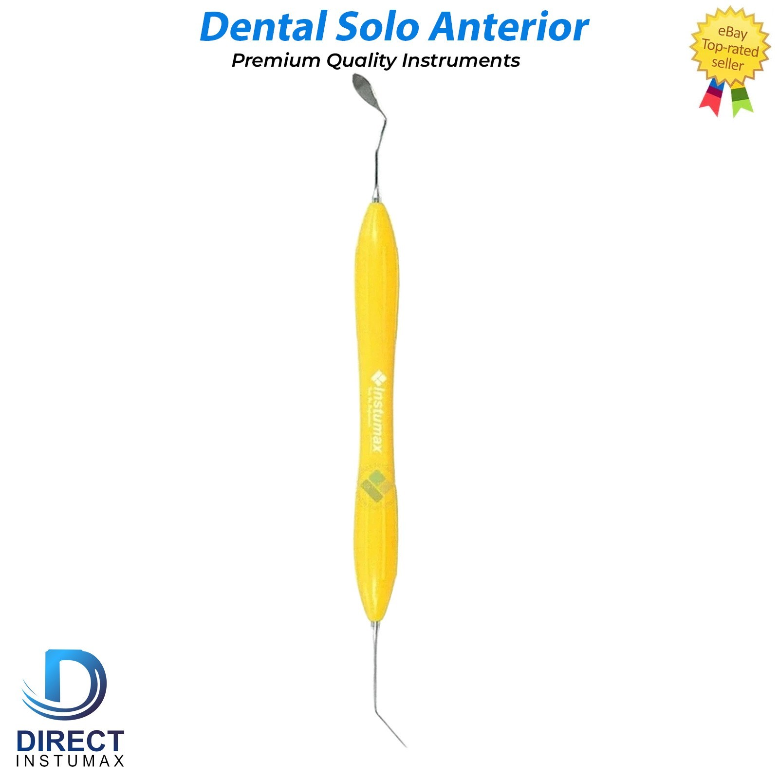 Solo Anterior Dental Composite Filling Instruments Restorative Silicone Handle