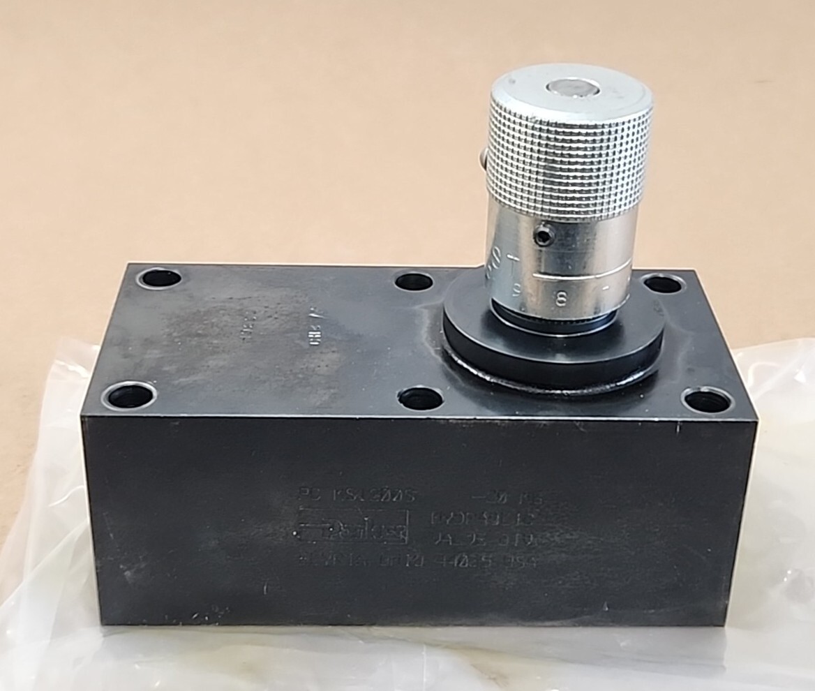 *NEW* Parker PCMS1200S Press/Comp Flow Control 3000Psi 25GPM 95 LPM + Warranty!