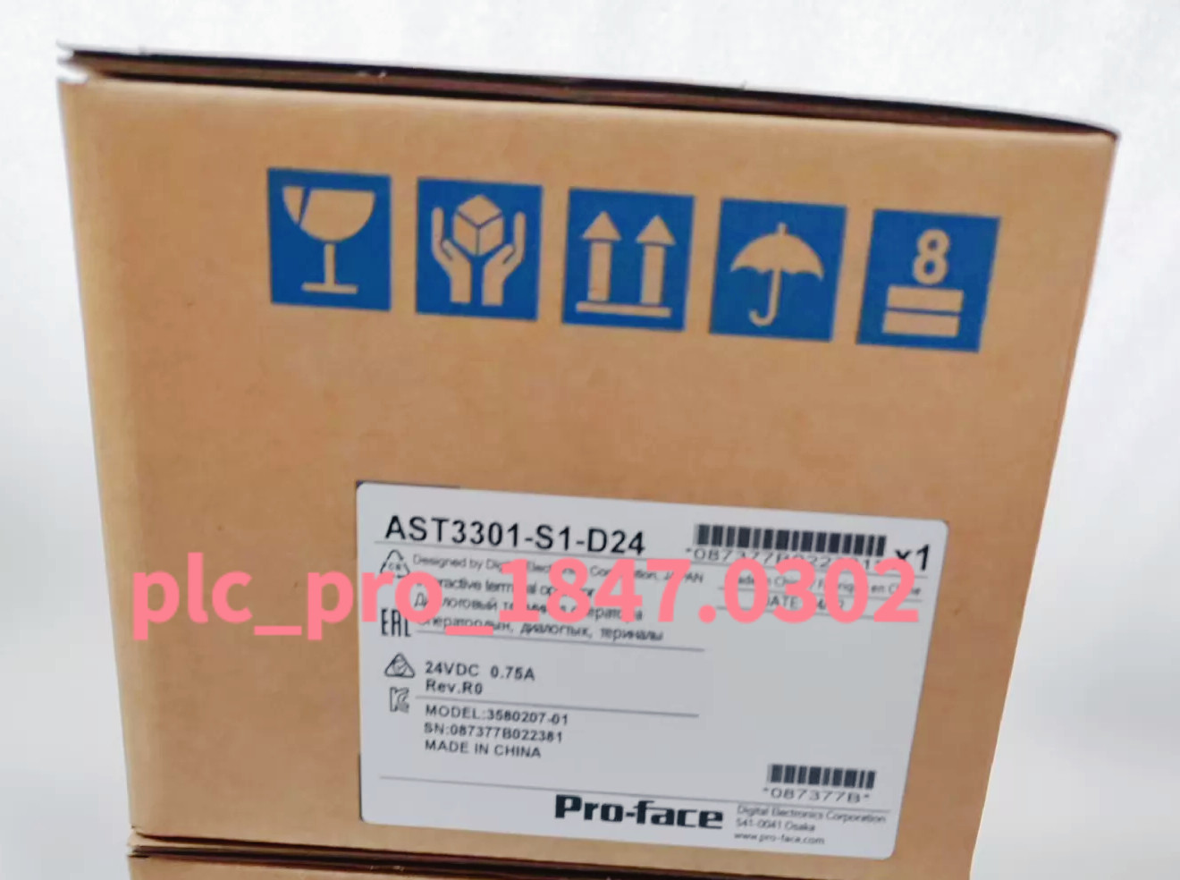 AST3301S1D24 1PCS New Pro-face AST3301-S1-D24 3580207-01 HMI Panel Fast delivery
