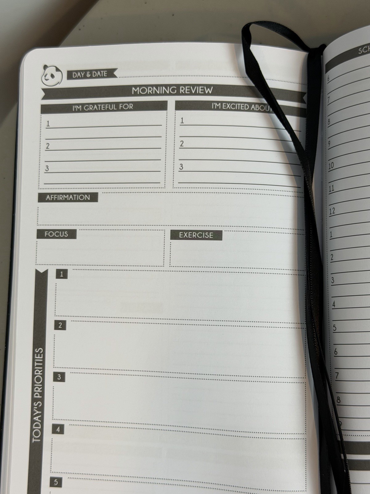 Panda Planner Cossa Planner Daily Monthly Weekly Undated Lot of 2