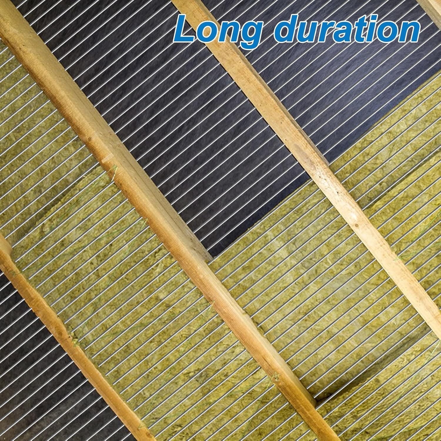 160 PCS Insulation Support Wires 16 Inch 1095 High Carbon Steel 2mm Rods