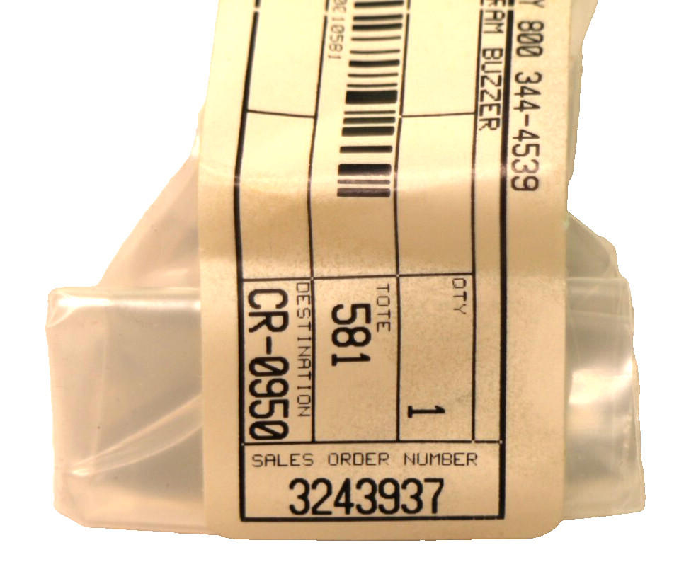 Digi-Key 10VDC 96DB 3 term Ceram Buzzer EFB-RM38C13 P9912-ND