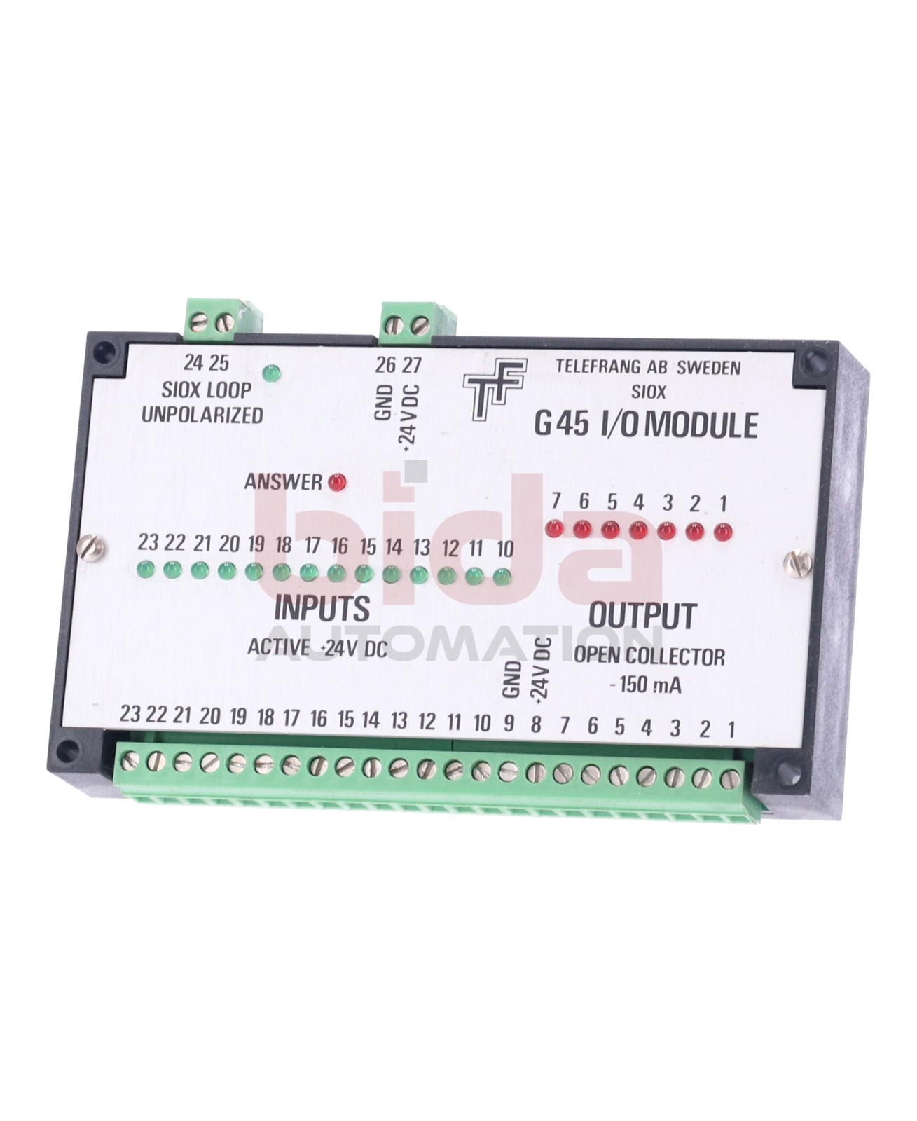 SIOX Telefrang AB Sweden G45 I/O Module