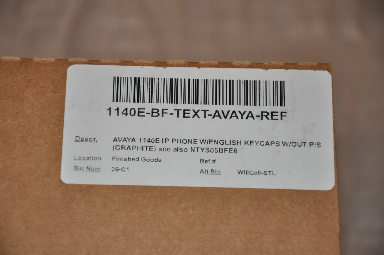 Avaya Nortel 1140E MERIDIAN IP Telephone NTYS05BFE6 (Refurbished) X56