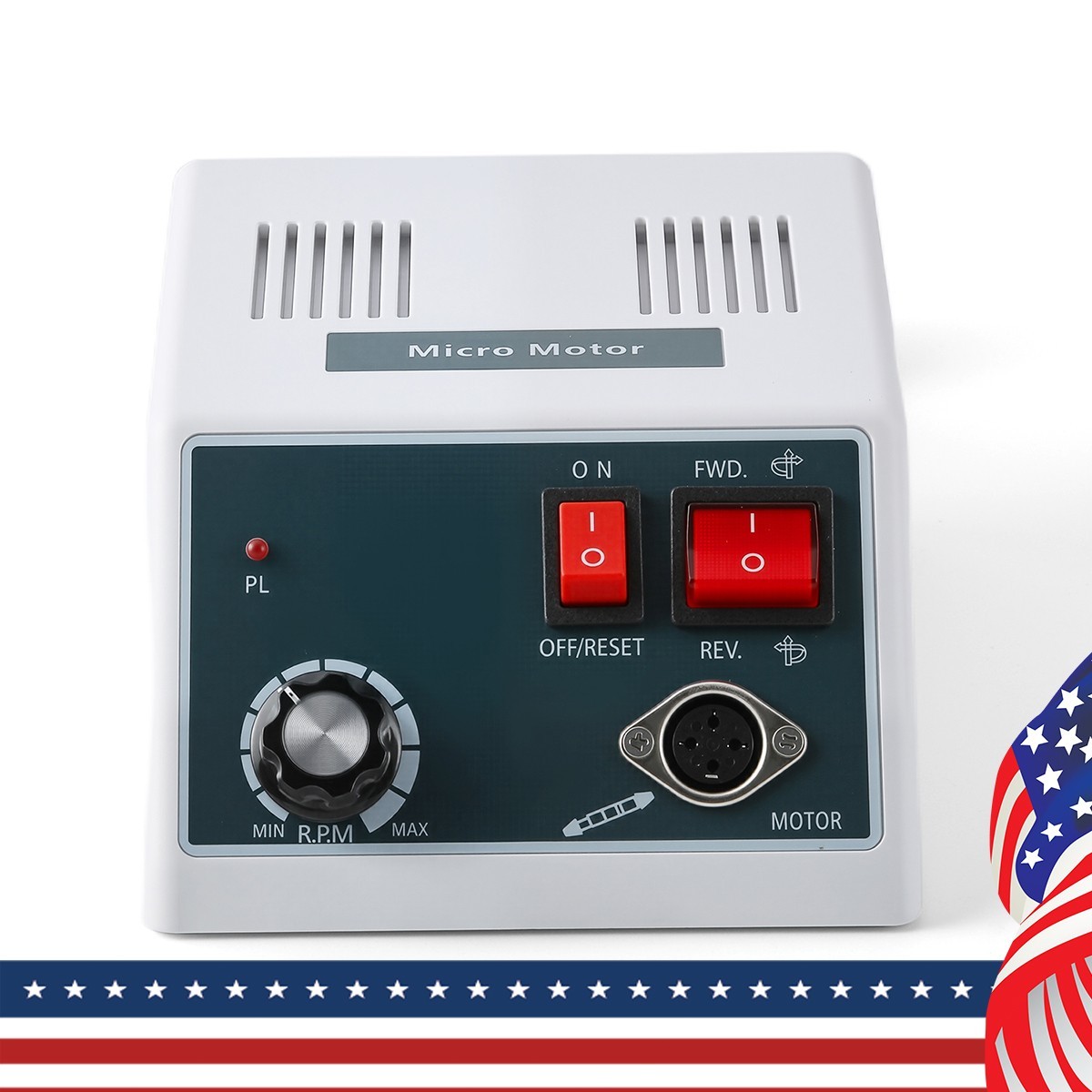 Dental Lab Marathon Electric Micromotor Polishing Unit + 35K rpm Motor Handpiece
