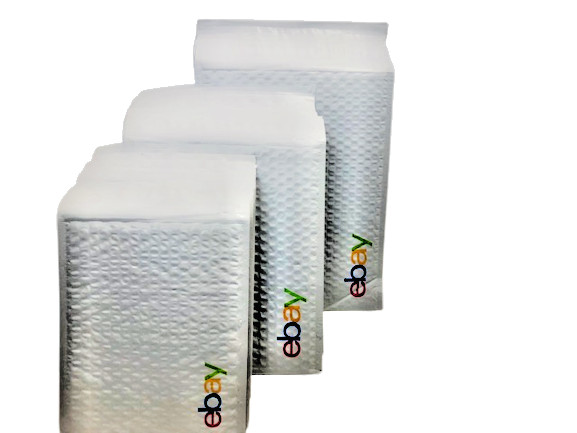 eBay Shipping Supplies Starter Kit Padded Bubble Airjacket Mailers 3 Sizes 45ct