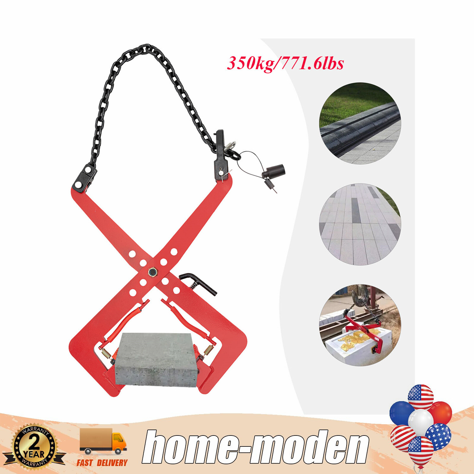 XYT-F 350kg Vertical Plate Lifting Clamp Steel Heavy-Duty 30–51 cm