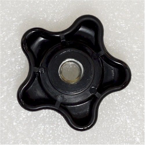 5X! Thermoplastic 2-5/16″ Five Point Threaded Through Hole Knob, 3/8″-16 Thread