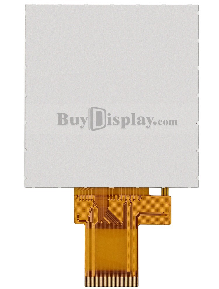 Square 3.4 inch 480×480 IPS TFT LCD Display SPI+RGB Interface