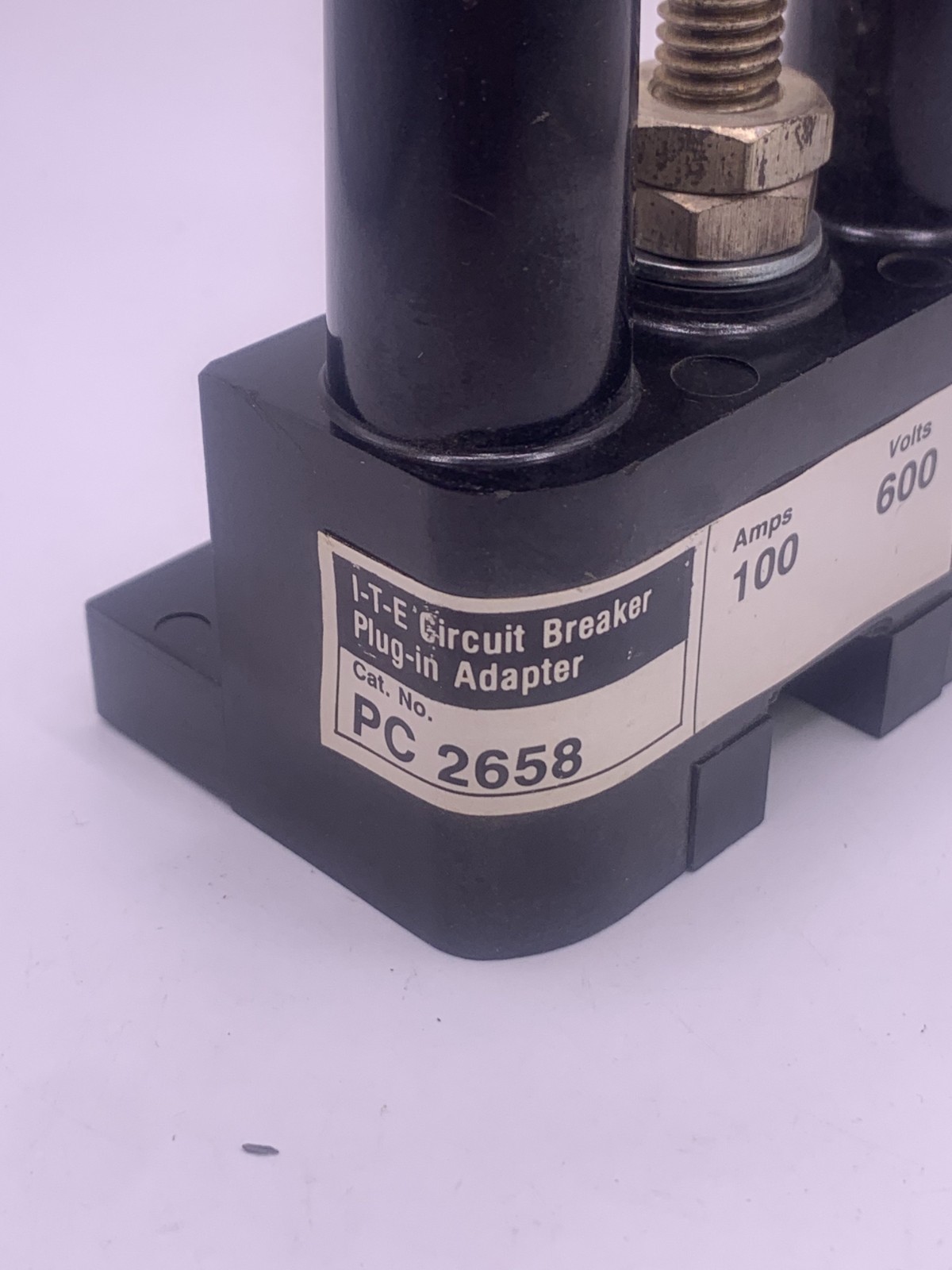 Siemens ITE PC2658 Sentron ED Breaker 3-Pole Plug-in Mounting Assembly, CHIPPED