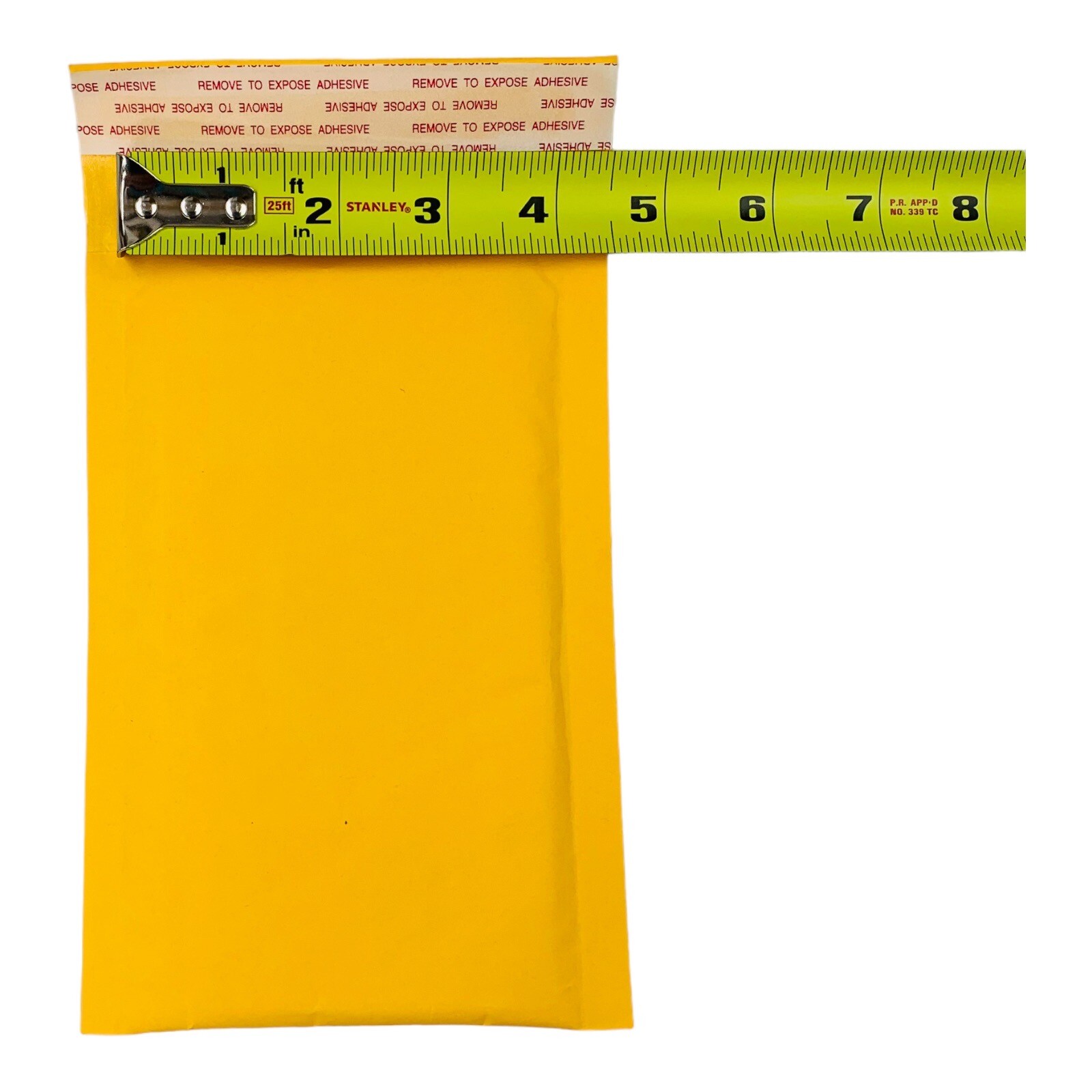 50 Count #000 Kraft Bubble Mailers Small Part Mailer 7″ x 4″ Inner Dimension