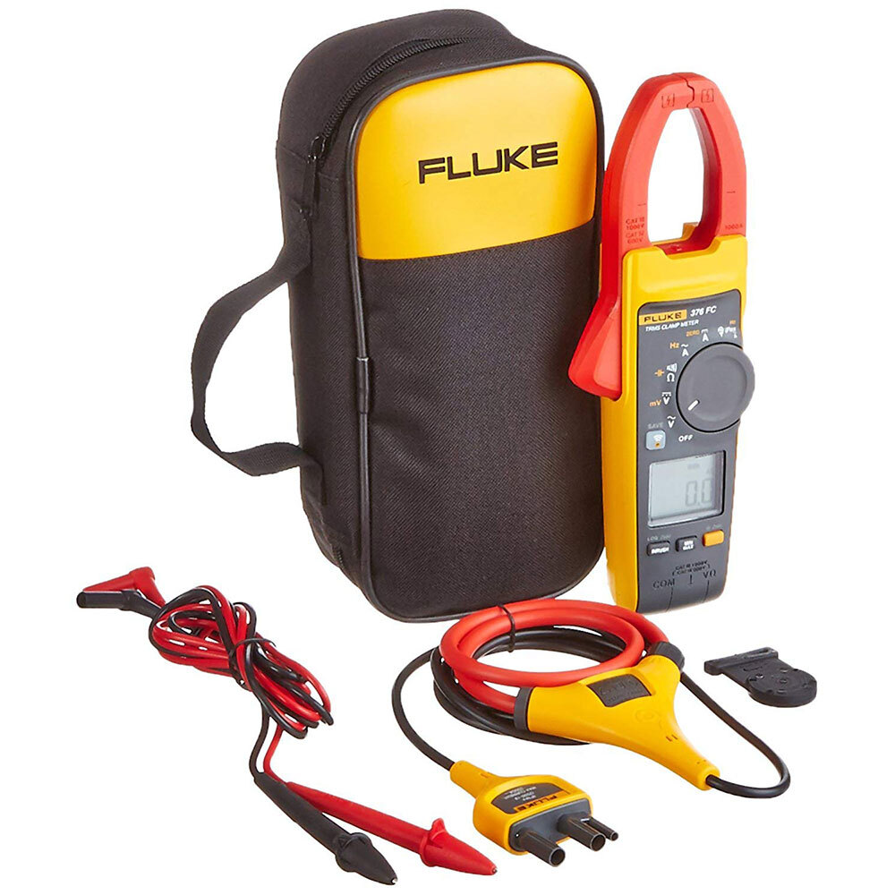 Fluke 376 FC 1000 Amp AC & DC True RMS Clamp Meter with iFlex Probe & Bluetooth