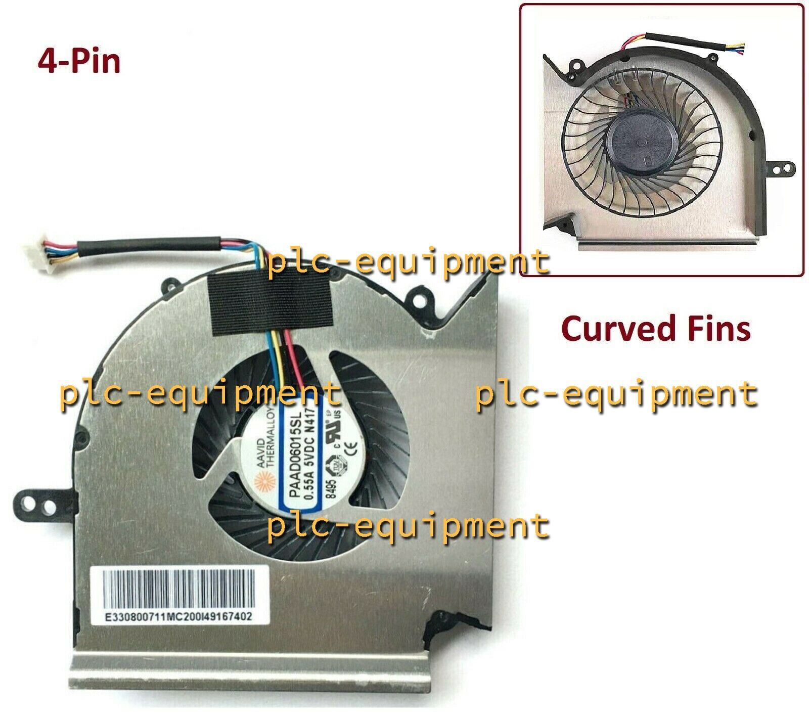 New CPU Cooling Fan for MSI GE75 GP75 GL75 WE75 GL63 GE63 GV63 GP63 GE73 GP73