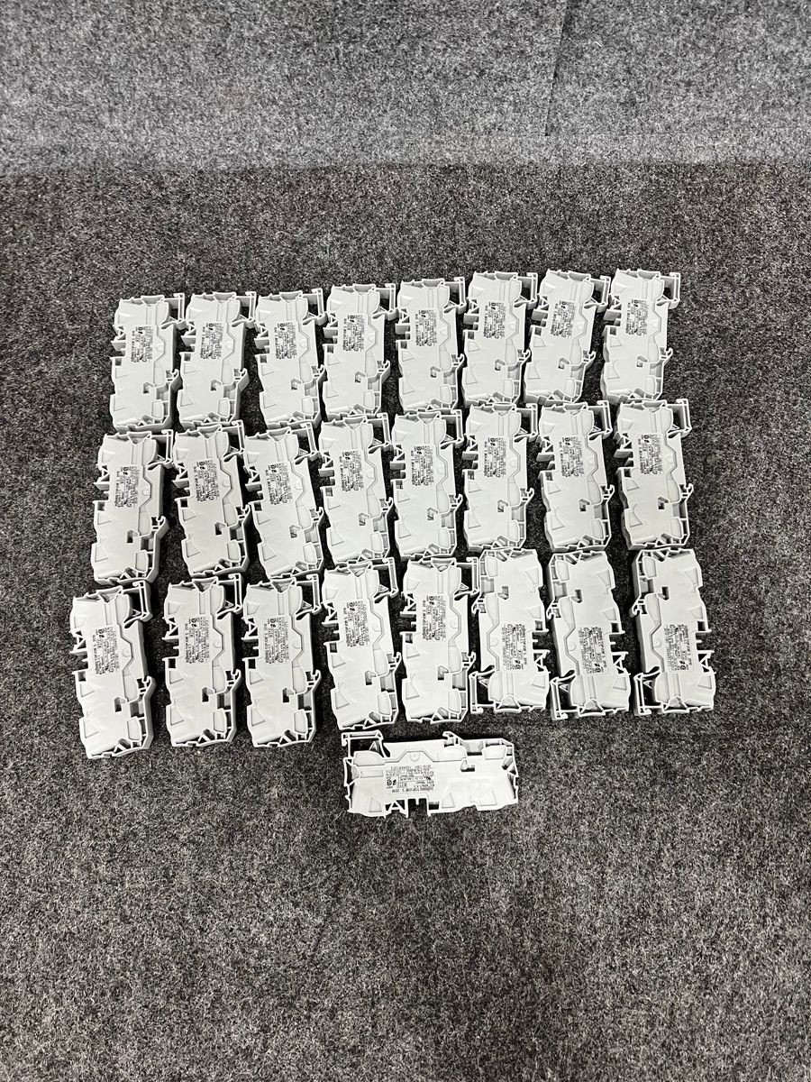 WAGO TOPJOB DIN Rail Mount Terminal Blocks 600V 65A 20-6 AWG Qty 25