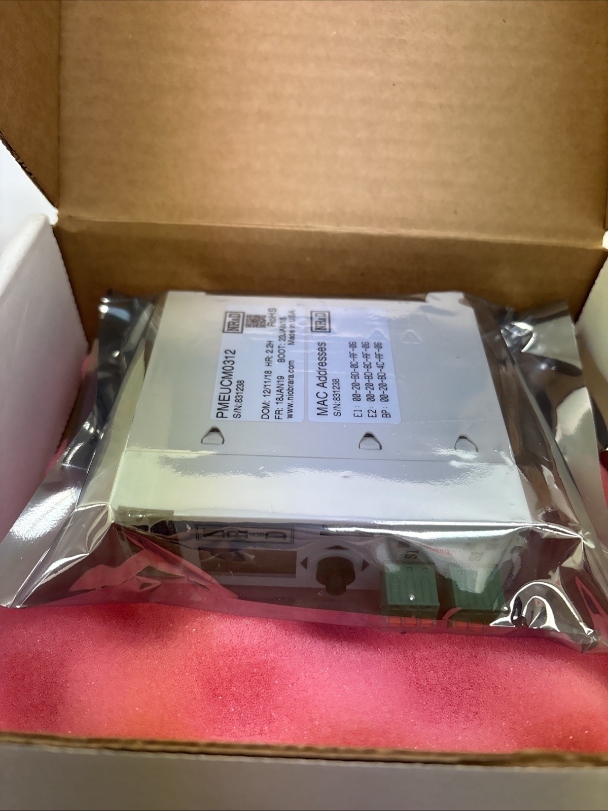 NR&D PMEUCM BACnet Kit: PMEUCM0312