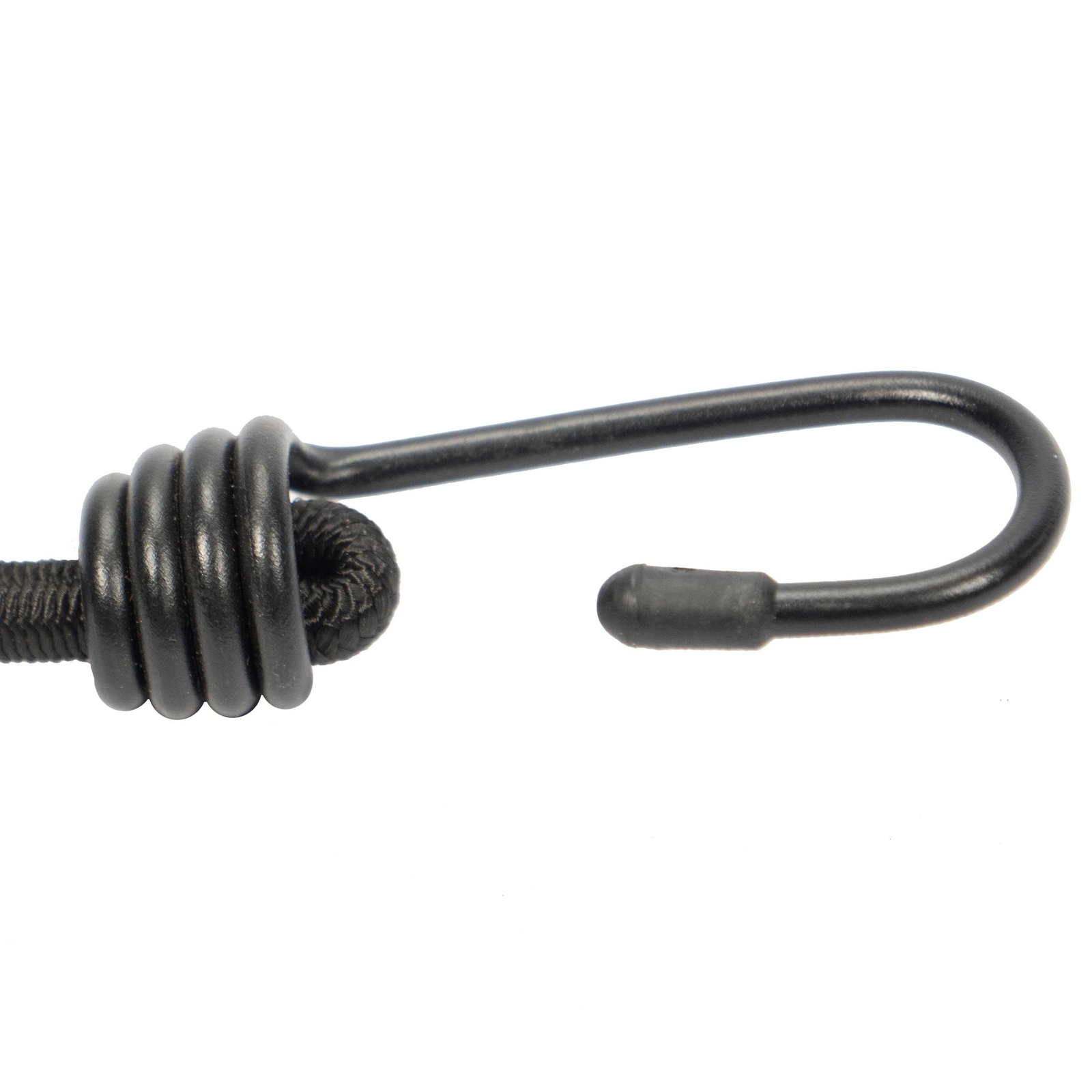 1/4 Inch x 18 Inch Black Bungee Cords Bundle of 25