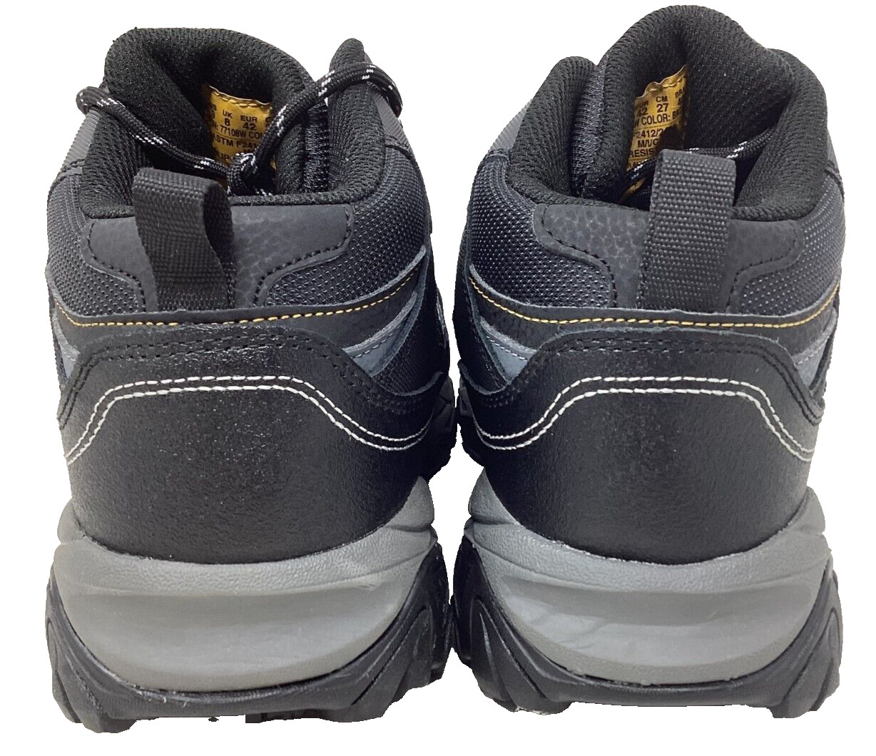 Skechers Men’s Work RF Holdredge Rebem Steel Toe Lace Up Boots Wide Size:9 89D