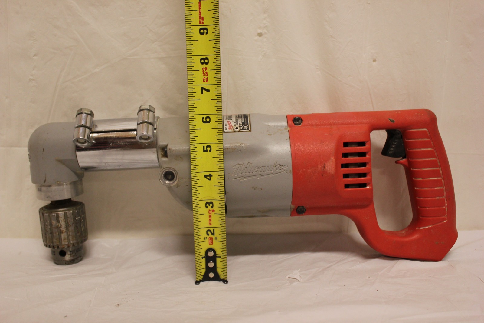 Milwaukee 1107-1 Heavy Duty Corded 1/2″ Right Angle Drill in Case C1