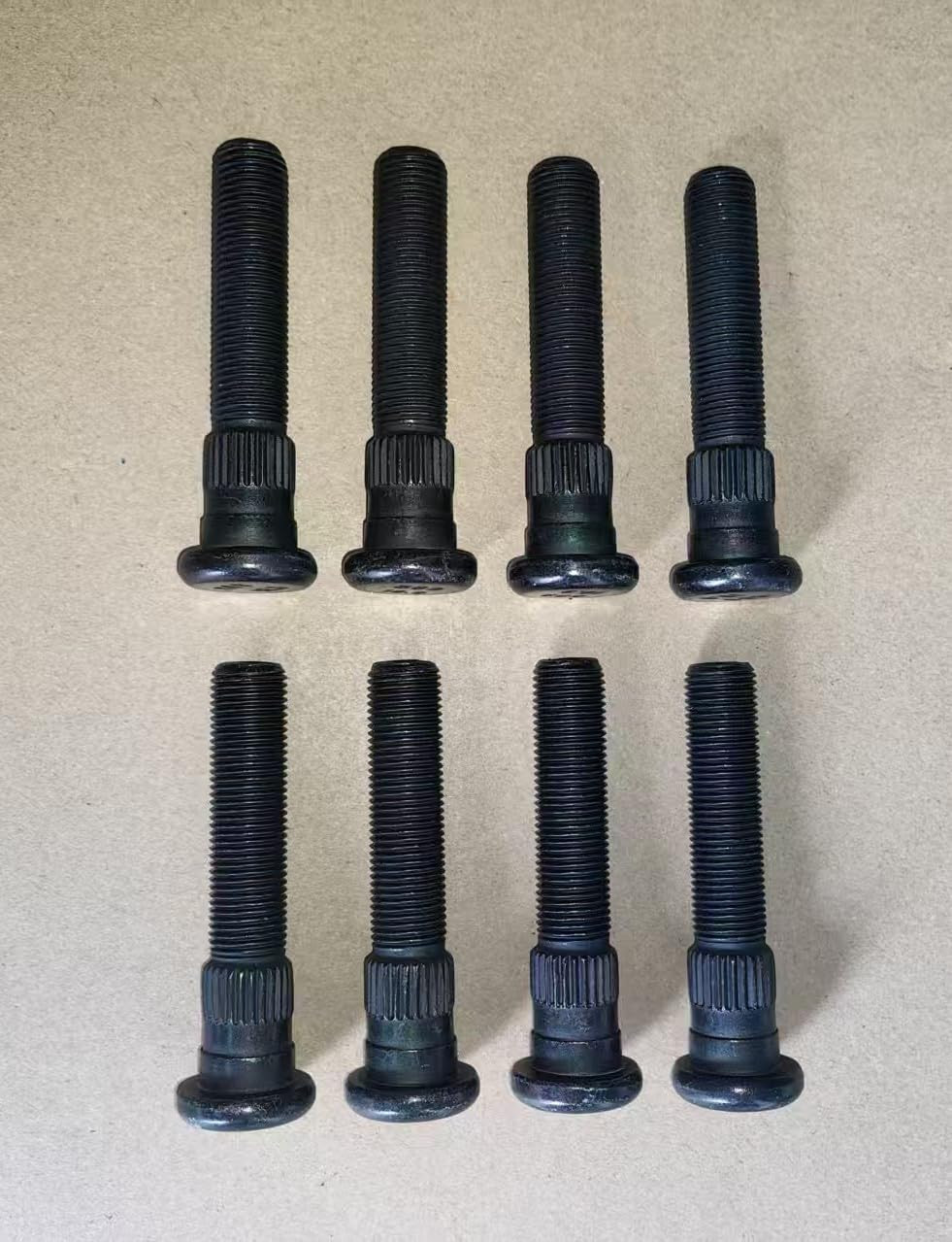 8Pcs 9/16-18 Serrated Wheel Stud Bolts 610-563 3.0 In. UHL Replacement for 1977-