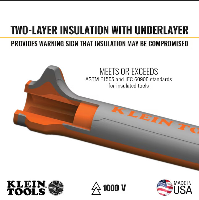 Klein Tools 1000V Insulated Tool Set, 5-Piece