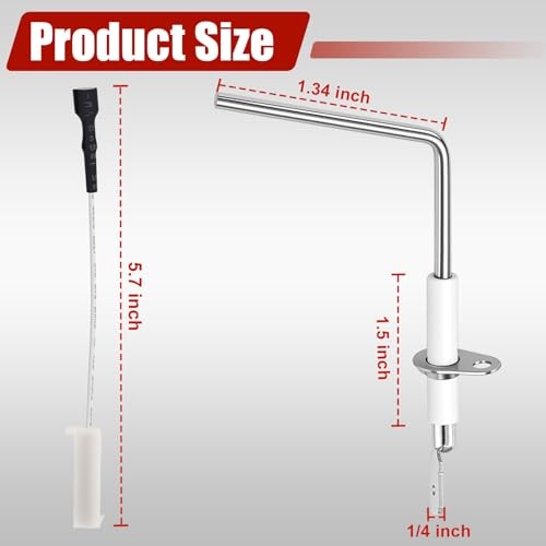Furnace Flame Sensor Rod for Carrier/Bryant Payne – Replaces LH680014, LH680534,