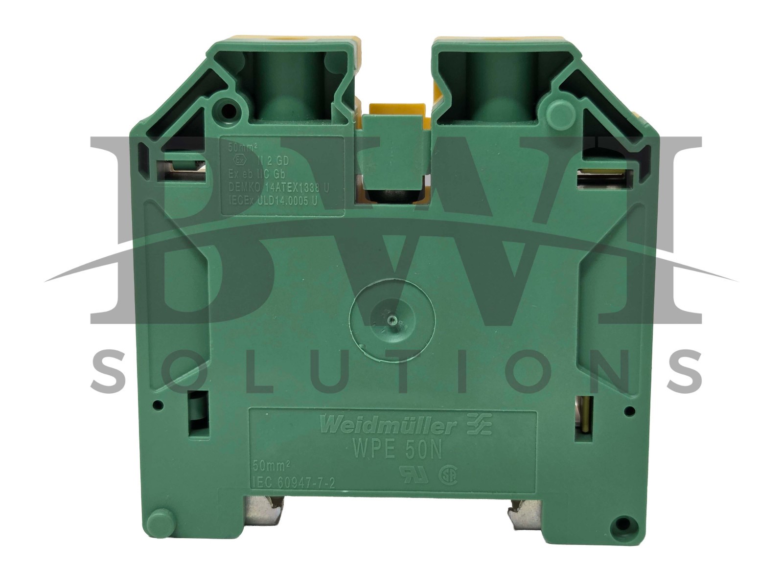 NEW Weidmuller 1846040000 Terminal Block AWG 14-1/0 WPE 50N Box of 10