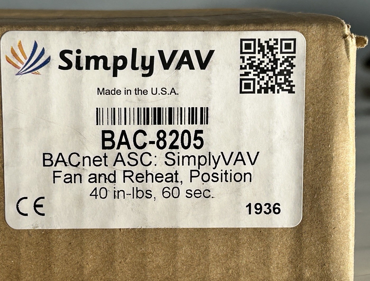 BAC-8205 Factory Sealed