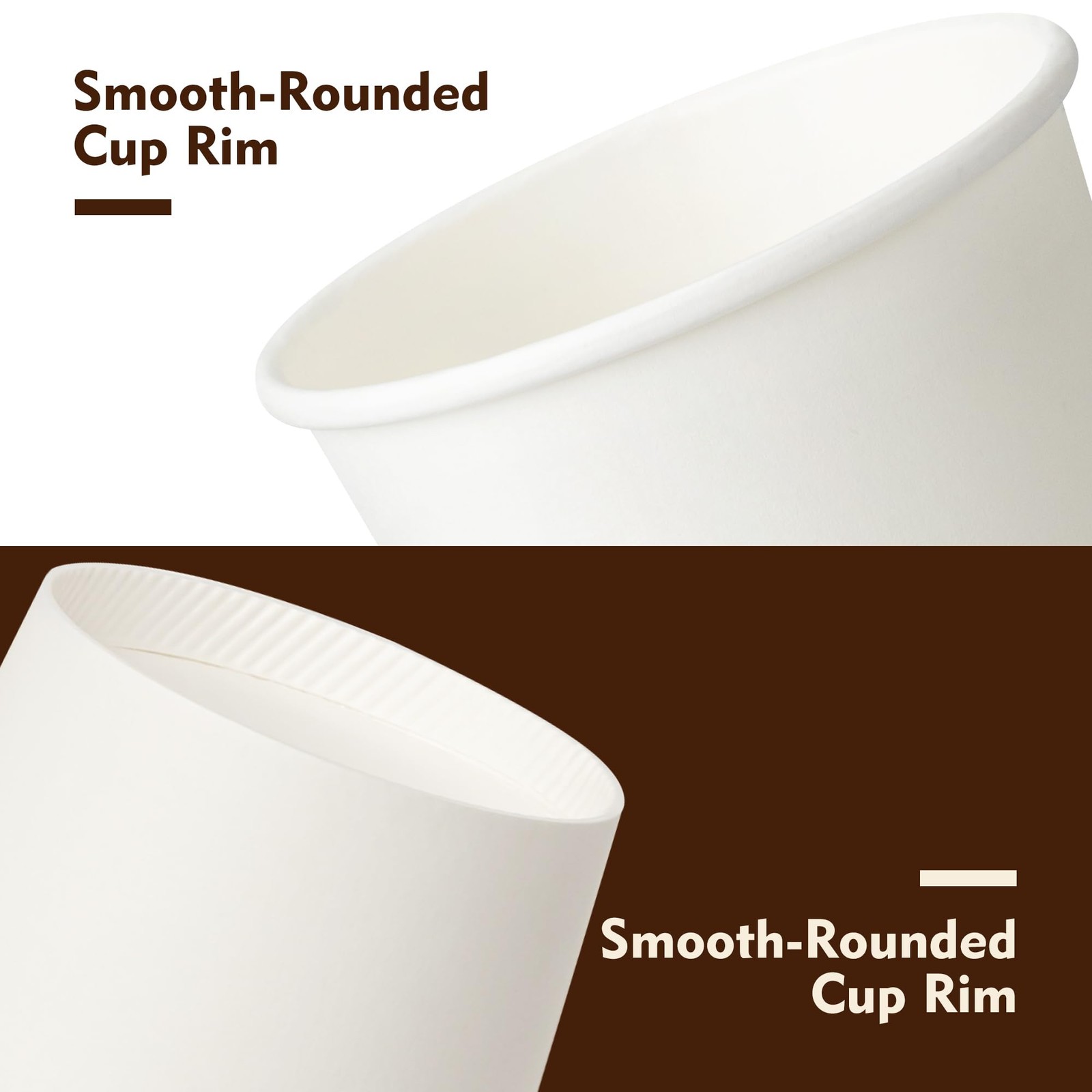 16 oz 50 Pack Coffee Cups with Lids & Sleeves