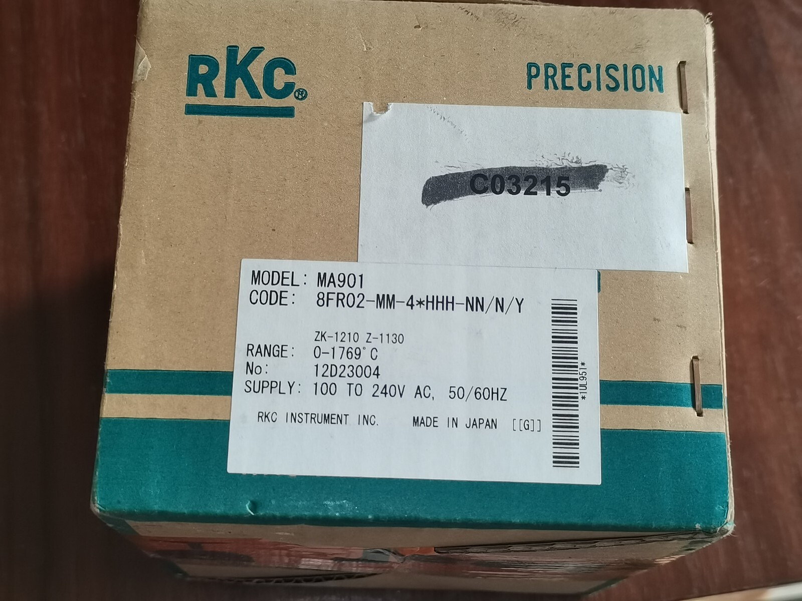 RKC MA900 MODEL MA901