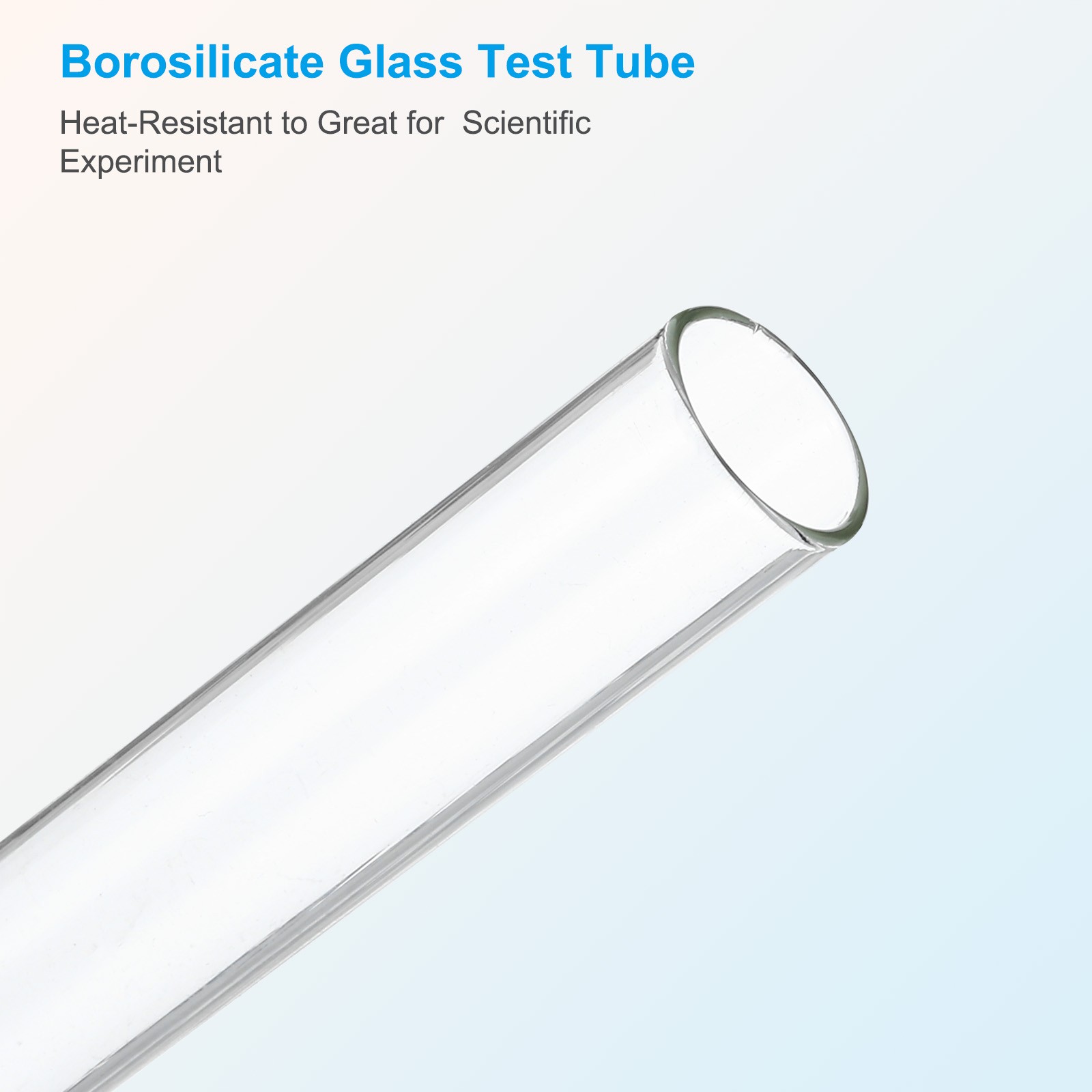 15ml Test Tubes, 50pcs 5.91×0.63in Glass Test Tube Containers