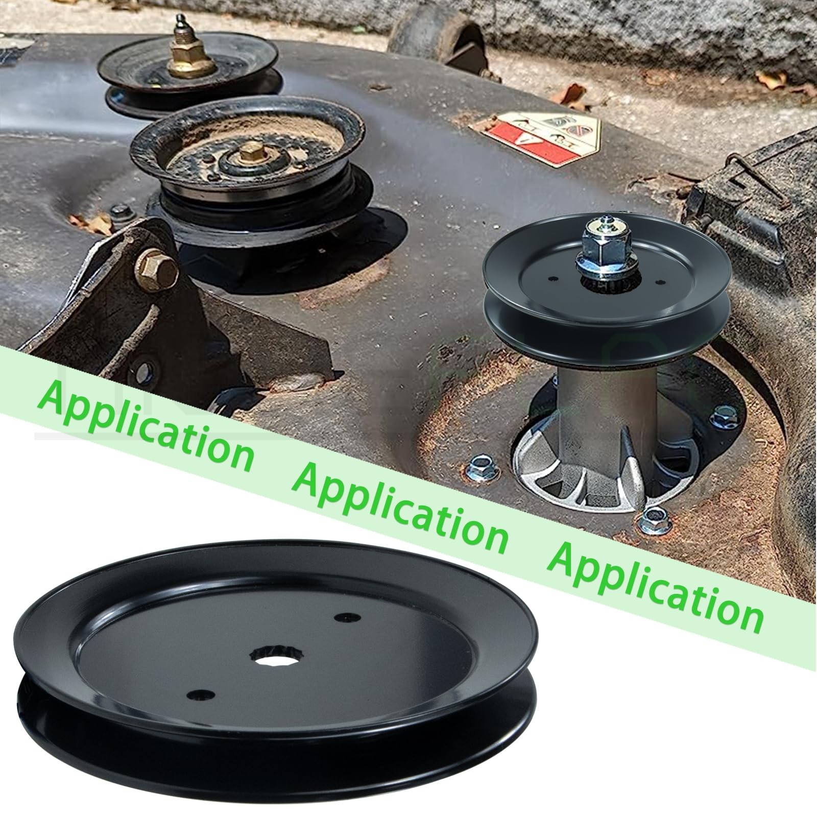 NICHEFLAG 197473 Pulley Replaces Husqvarna 532195945 A33 1×532195945