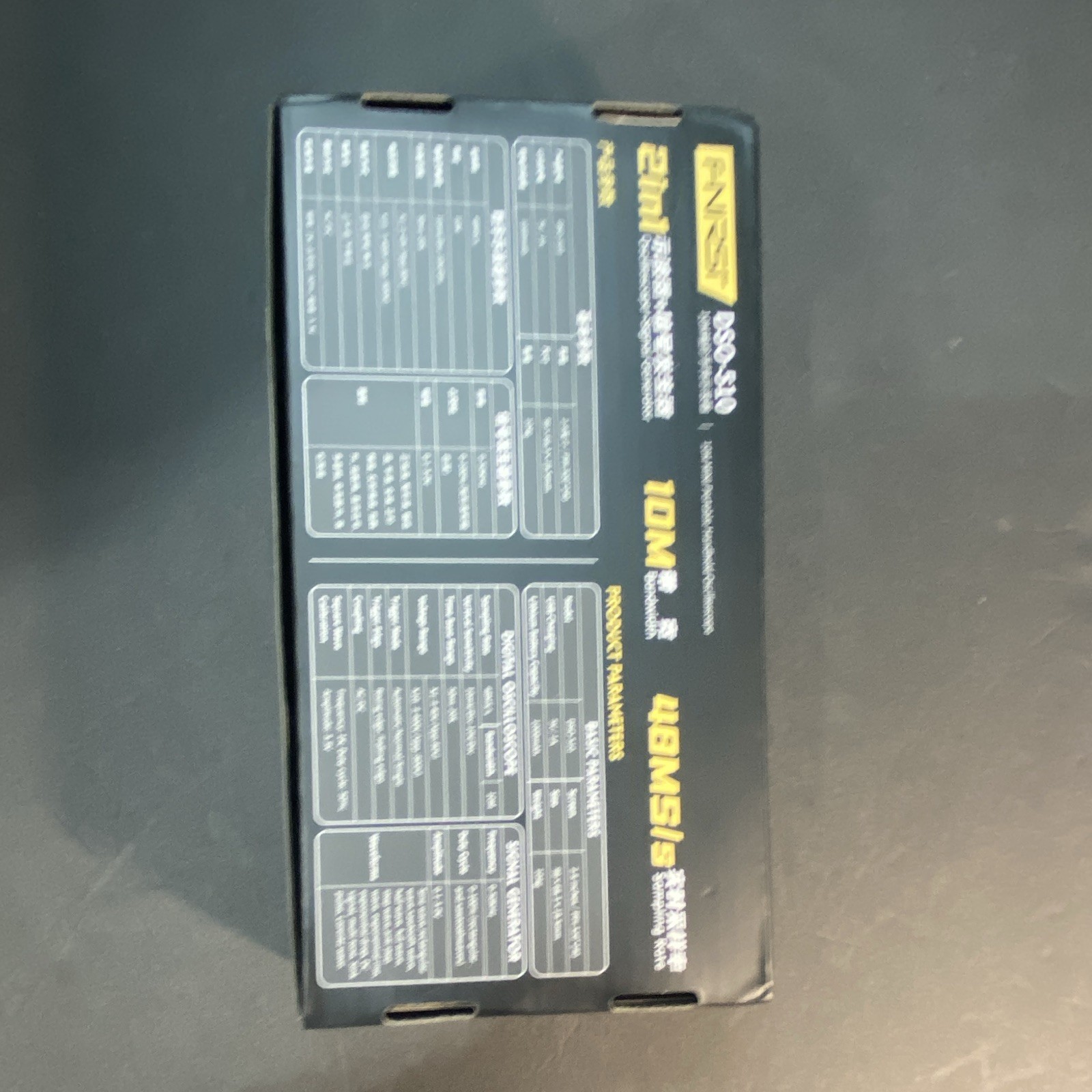 FNIRSI DSO-510 10MHz 48MSa/s 1CH Handheld Digital Oscilloscope w/ Probe
