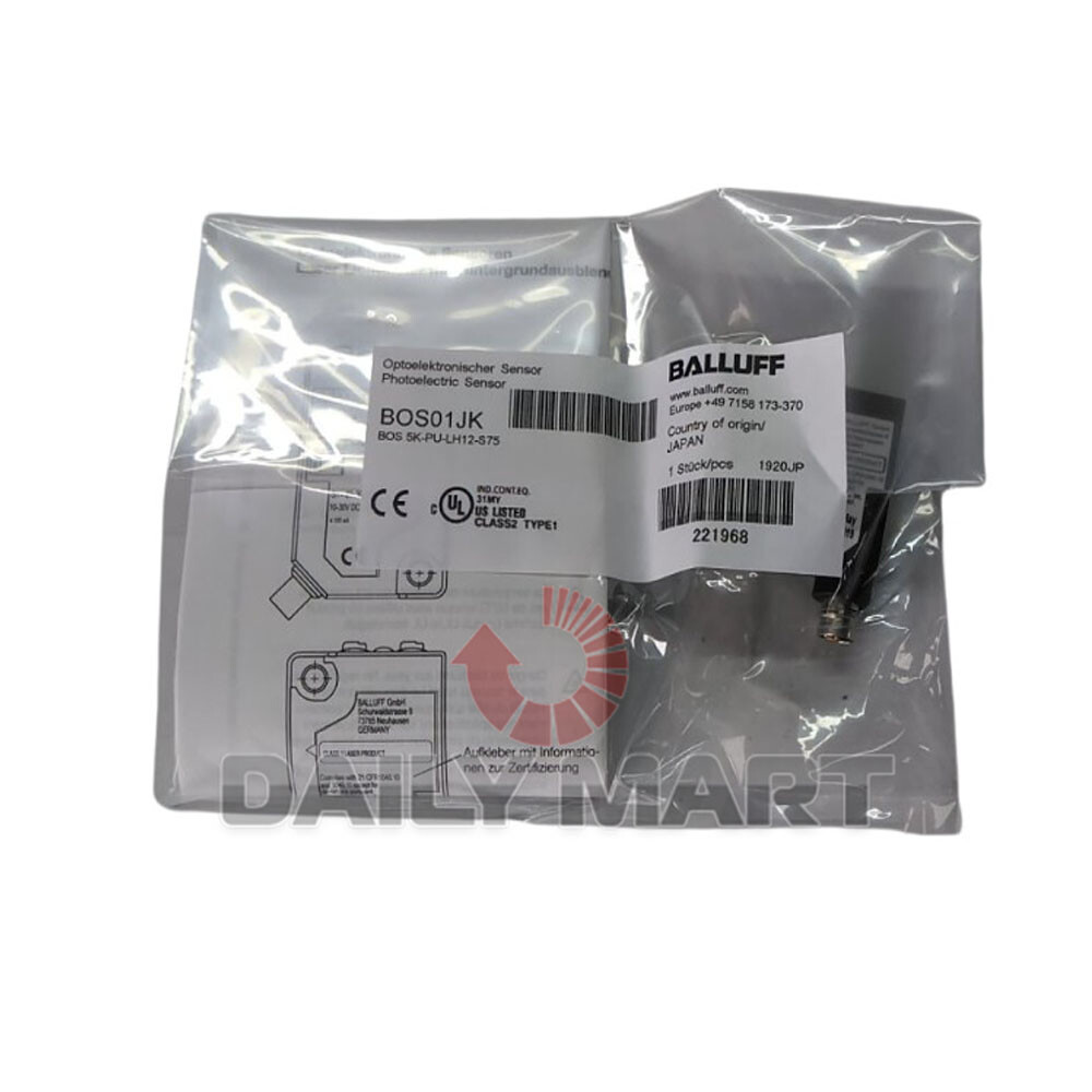 New In Box BALLUFF BOS01JK Diffuse Sensor