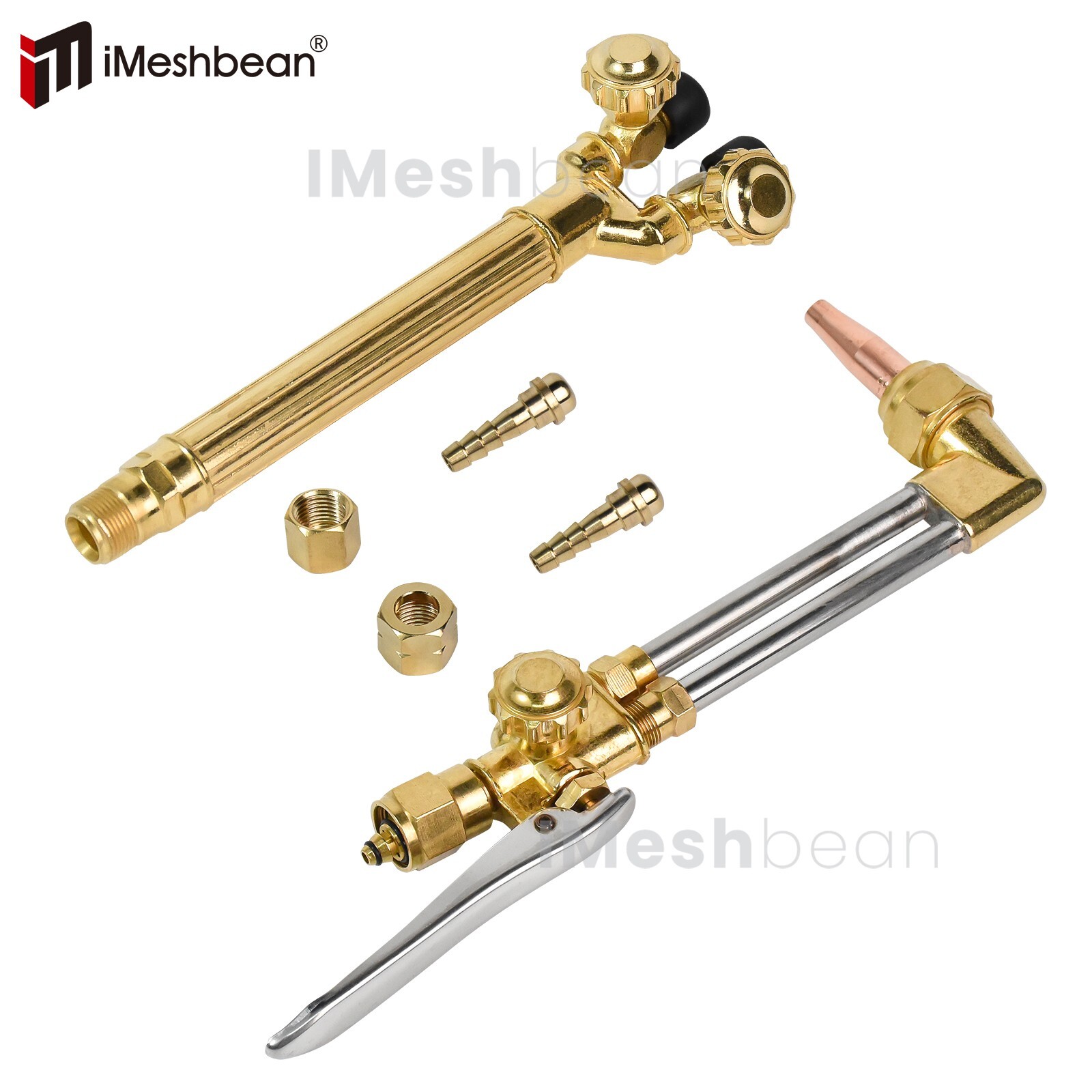 Oxygen Acetylene Welding Cutting Torch Set Fit Victor Style CA1350, 100FC Handle
