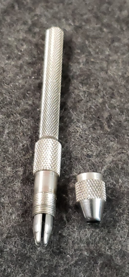 STARRETT ===B=== Pin Vise 0.030-0.062″ Used excellent ………………..(SB9)