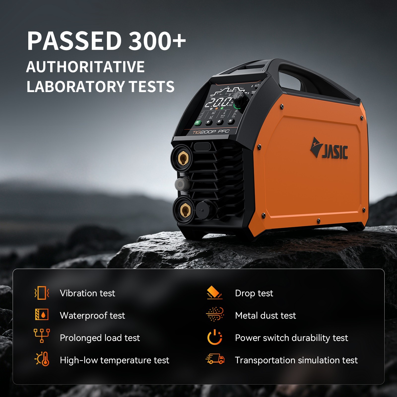 JASIC TIG200P PFC 5IN1 Pulse TIG MMA Welder 95-265V Wide Voltage Welding Machine