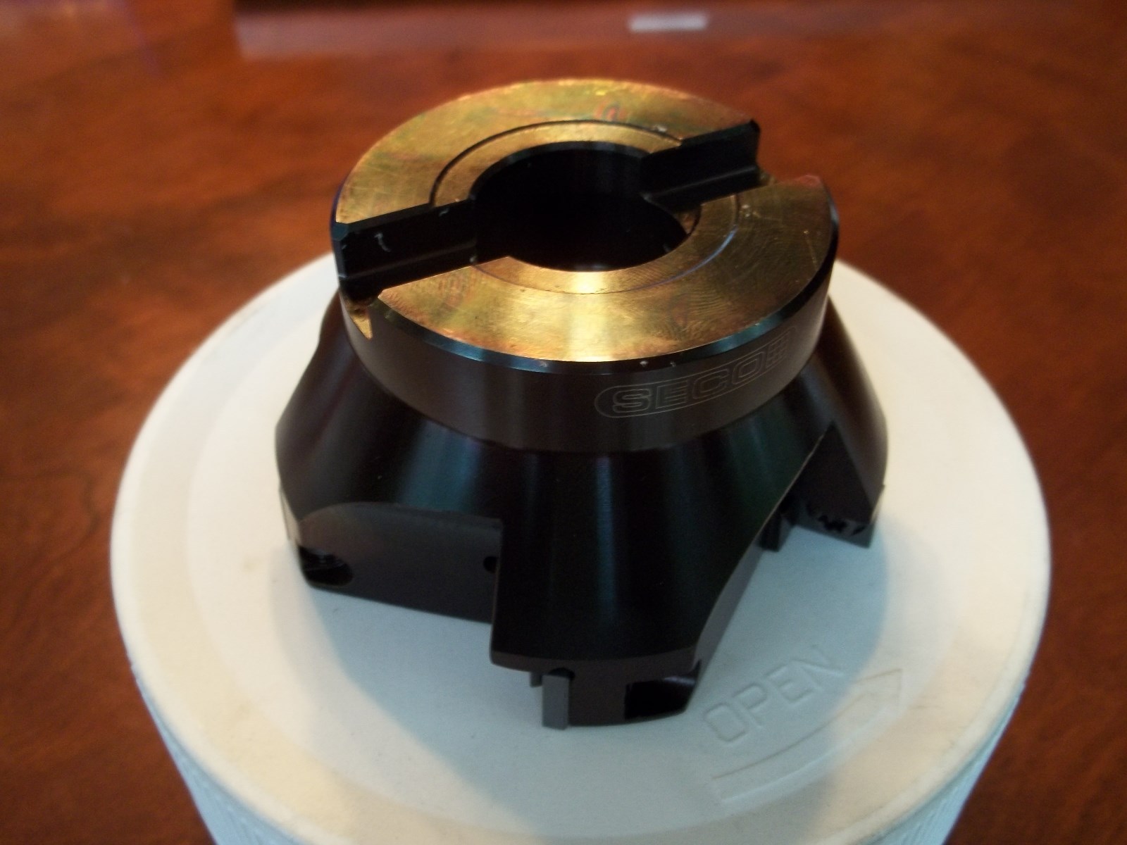 New Seco Face Mill 90mm 3.54″ Dia RM-09S99 made to R220.79-0100-12A spec by Seco
