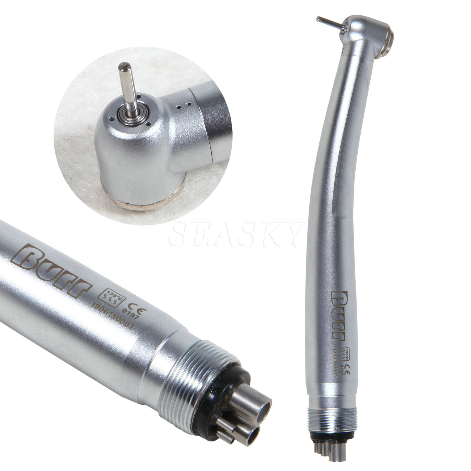 10xNSK Style Dental High Speed Handpiece Push Button standard 4Hole U3BM in USA