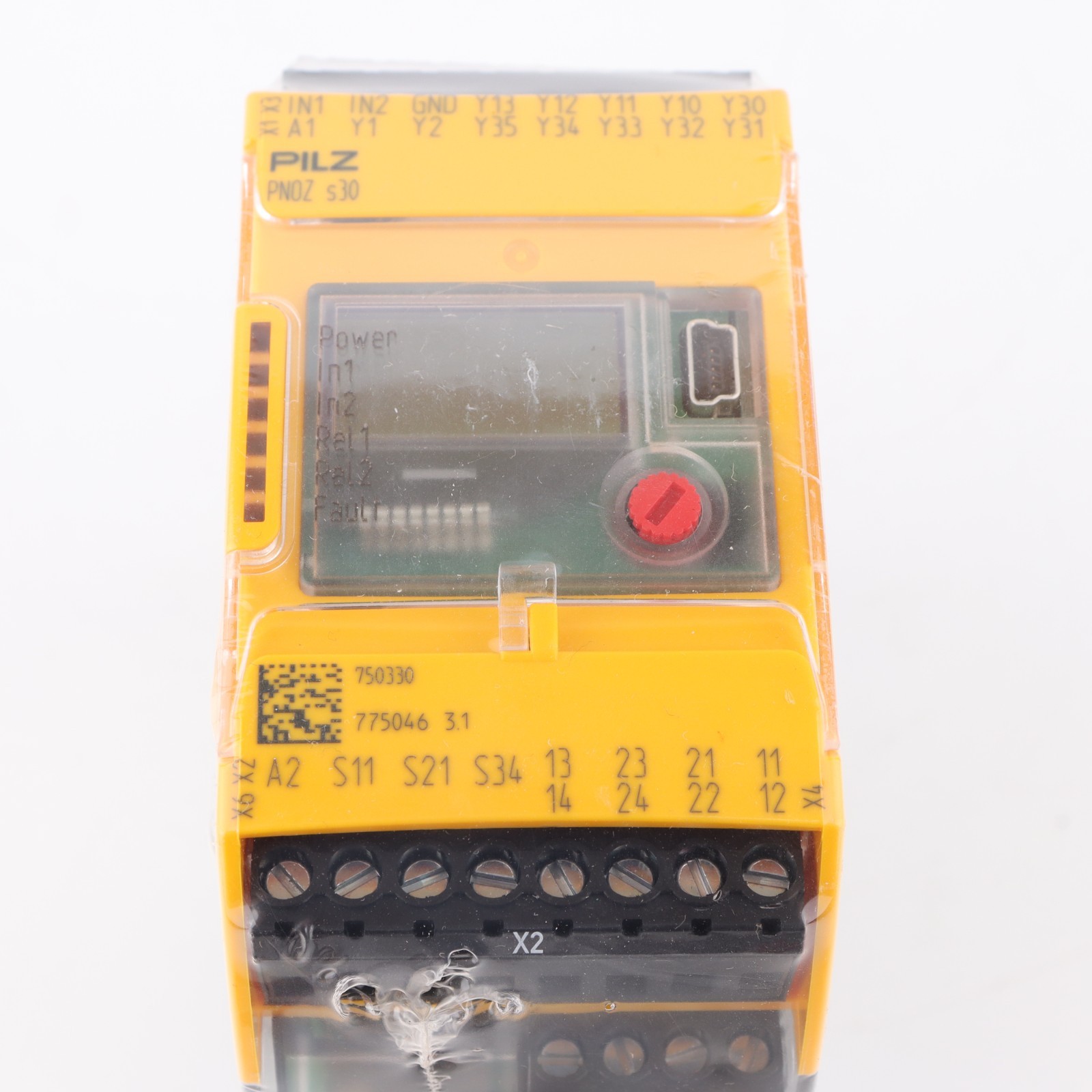 Pilz 750330 Pnoz s30 24-240VAC/DC 2n/o 2n/c Safety Relay
