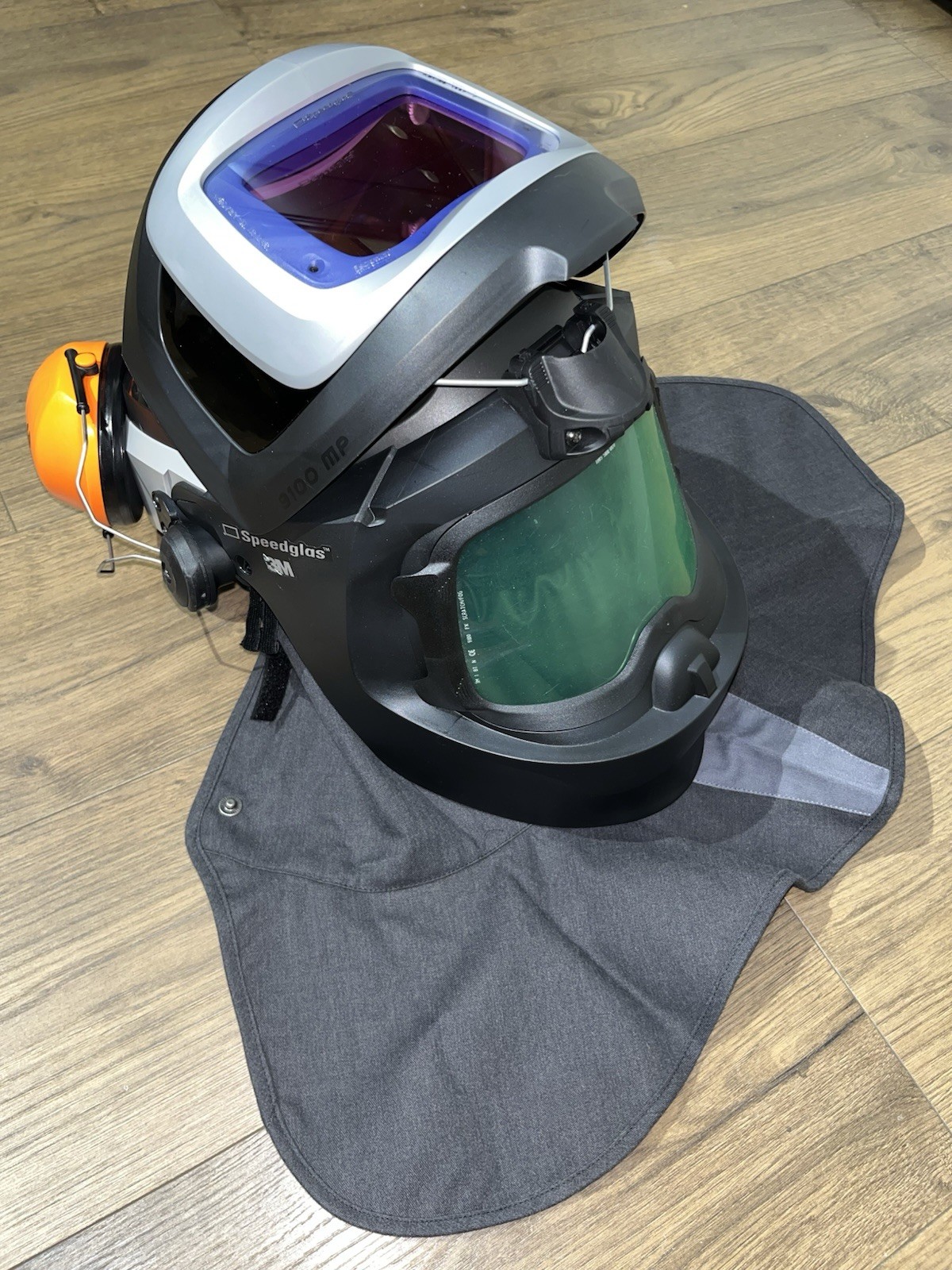 3M Speedglas 9100 MP Weld Helmet w/ 9100XX Auto Darkening Filter & Adflo PAPR