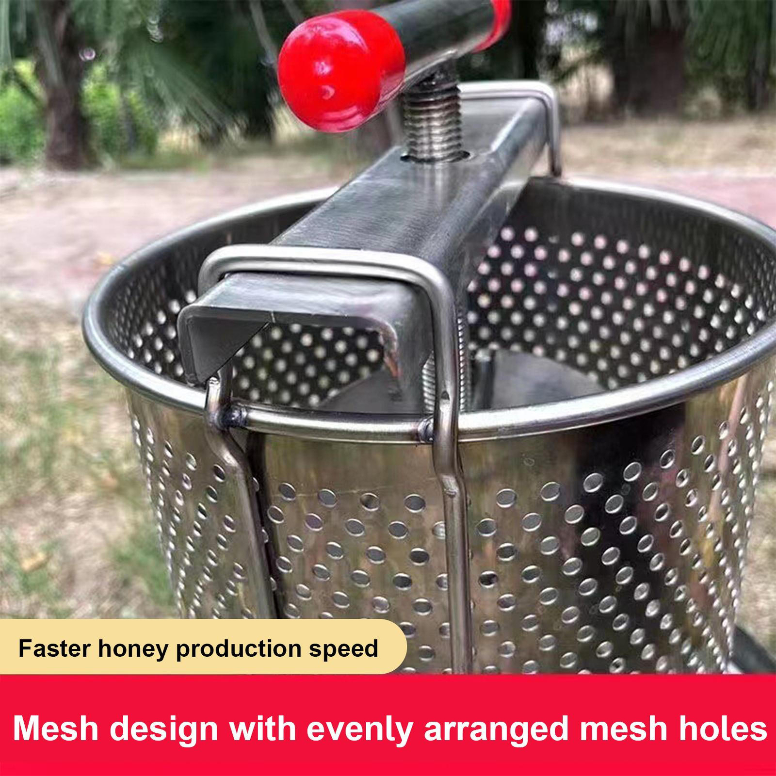 Honey Press Extractor Beekeeping Manual Stainless Steel Honey Press Machine Tool