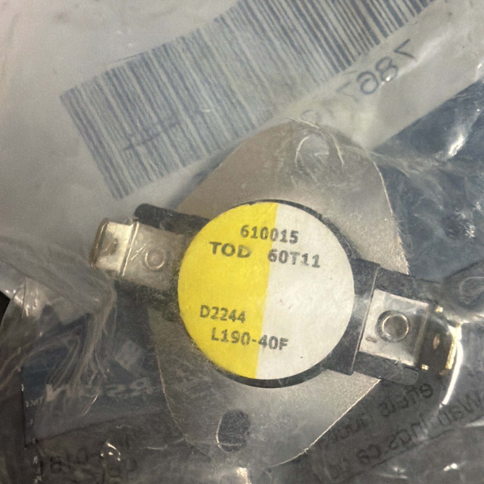 Emerson White Rodgers 3L01-190 Snap Disc Limit Control L36-119