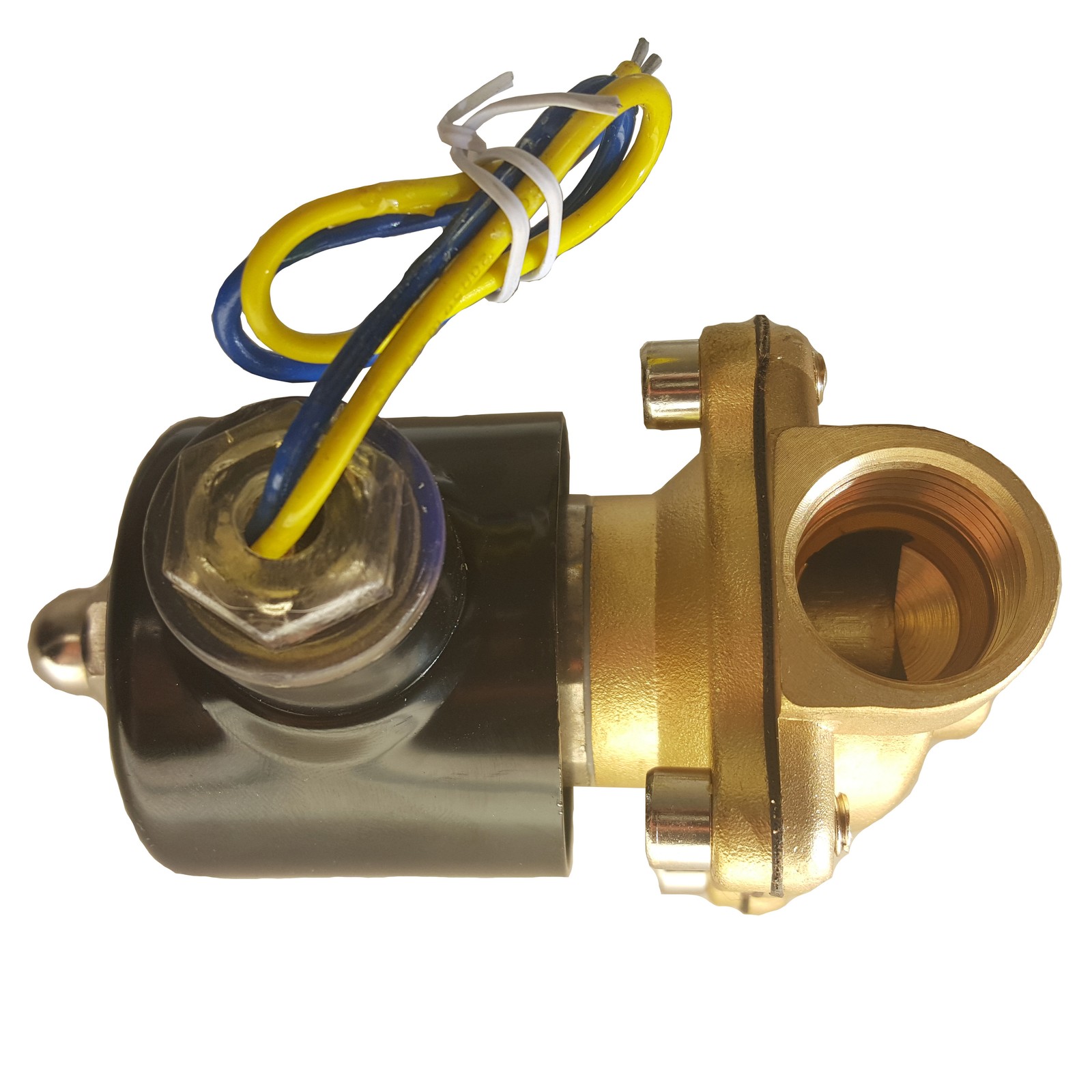 HFS(R) 110V Ac 1/2″ Electric Solenoid Valve Water Air Gas, Fuels N/C